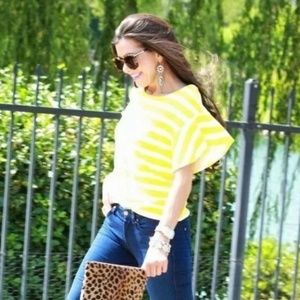 Anthropologie Edie Striped Swing Top, sz Sm